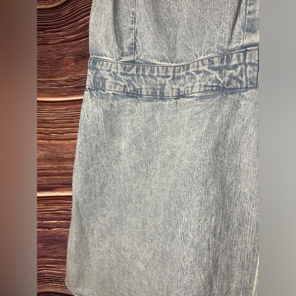 Sincerely Jules Light Denim Skort Dress. Size Large. - Picture 2 of 5